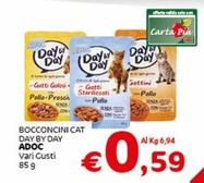 Offerta per Adoc - Bocconcini Cat Day By Day a 0,59€ in Crai