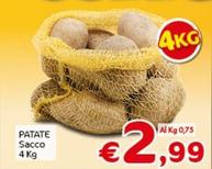 Offerta per Patate a 2,99€ in Crai