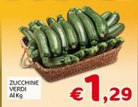 Offerta per Zucchine Verdi a 1,29€ in Crai