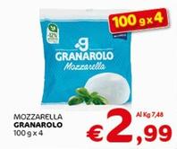 Offerta per Granarolo - Mozzarella a 2,99€ in Crai