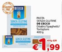 Offerta per De Cecco - Pasta Senza Glutine a 1,99€ in Crai