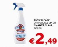 Offerta per Chanteclair - Anticalcare Universale Spray a 2,49€ in Crai