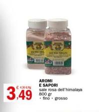 Offerta per Aromi E Sapori - Sale Rosa Dell'Himalaya a 3,49€ in Crai