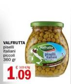 Offerta per Valfrutta - Piselli Italiani Piccoli a 1,09€ in Crai