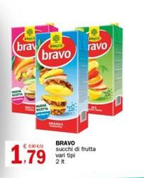Offerta per Rauch - Succhi Di Frutta Bravo a 1,79€ in Crai