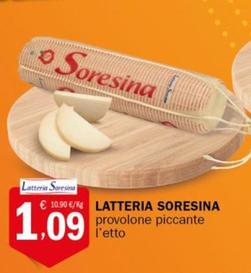 Offerta per Latteria Soresina - Provolone Piccante a 1,09€ in Crai