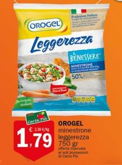 Offerta per Orogel - Minestrone Leggerezza a 1,79€ in Crai