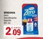 Offerta per Eridania - Zero Dolcificante Liquido a 2,09€ in Crai
