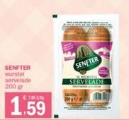 Offerta per Senfter - Wurstel Servelade a 1,59€ in Crai