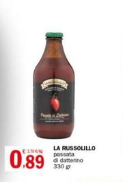 Offerta per La Russolillo - Passata Di Datterino a 0,89€ in Crai