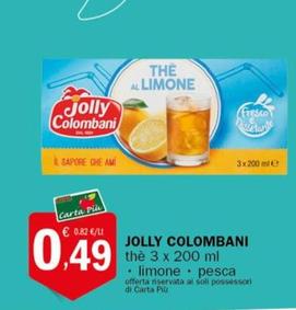 Offerta per Jolly Colombani - Thè a 0,49€ in Crai