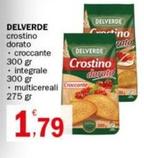 Offerta per Delverde - Crostino Dorato a 1,79€ in Crai