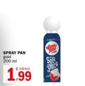 Offerta per Spray Pan - Gold a 1,99€ in Crai