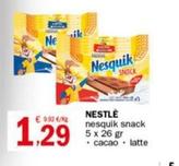 Offerta per Nestlè - Nesquik Snack a 1,29€ in Crai