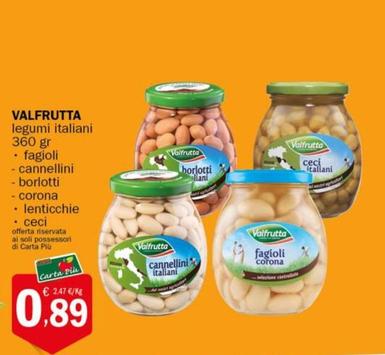 Offerta per Valfrutta - Legumi Italiani a 0,89€ in Crai