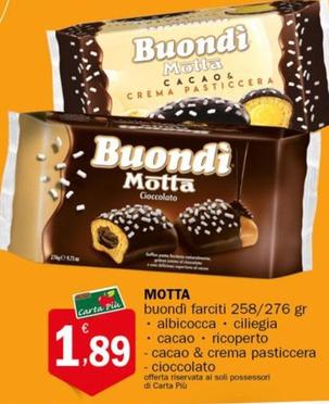 Offerta per Motta - Buondì Farciti a 1,89€ in Crai