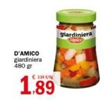 Offerta per D'Amico - Giardiniera a 1,89€ in Crai