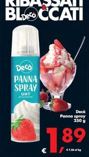 Offerta per Decò - Panna Spray a 1,89€ in Decò
