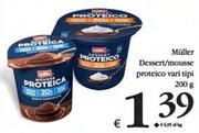 Offerta per Muller - Dessert/ Mousse Proteico a 1,39€ in Decò