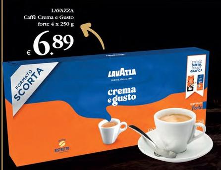 Offerta per Lavazza - Caffè Crema E Gusto Forte a 6,89€ in Decò
