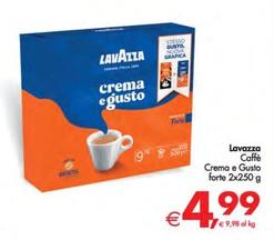 Offerta per Lavazza - Caffè Crema E Gusto Forte a 4,99€ in Decò