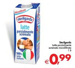 Offerta per Sterilgarda - Latte Parzialmente Scremato Microfiltrato a 0,99€ in Decò
