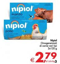 Offerta per Nipiol - Omogeneizzati Di Carne a 2,79€ in Decò