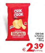 Offerta per Crik Crok - Le Patatine Originali a 2,39€ in Decò