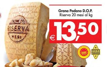 Offerta per Grana Padano D.O.P. Riserva a 13,5€ in Decò