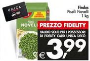 Offerta per Findus - Piselli Novelli a 3,99€ in Decò