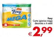 Offerta per Foxy - Carta Igienica Mega Decorata a 2,99€ in Decò