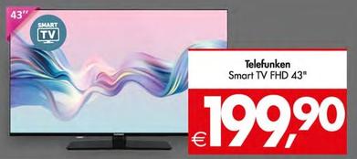 Offerta per Telefunken - Smart Tv FHD 43" a 199,9€ in Decò