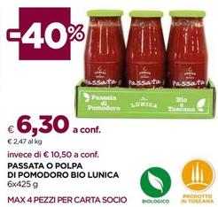 Offerta per Passata di pomodoro a 6,3€ in Coop