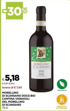 Offerta per Vino rosso a 5,18€ in Coop