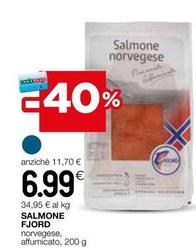 Offerta per Salmone affumicato a 6,99€ in Coop