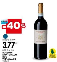 Offerta per Vino rosso a 3,77€ in Coop