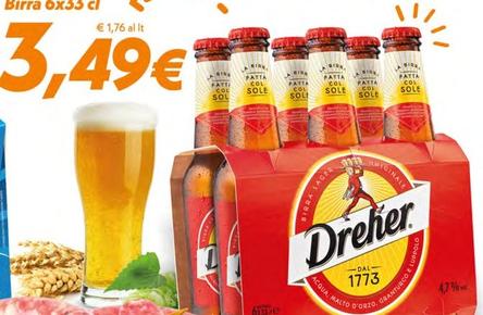 Offerta per Dreher - Birra a 3,49€ in SuperConveniente
