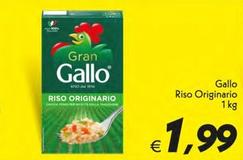 Offerta per Gallo - Riso Originario a 1,99€ in SuperConveniente