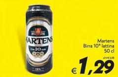 Offerta per Martens - Birra 10° lattina a 1,29€ in SuperConveniente