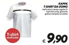 Offerta per Kappa - T-shirt Da Uomo a 9,9€ in SuperConveniente