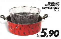 Offerta per Italflon - Friggitrice Con Cestello a 5,9€ in SuperConveniente
