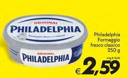 Offerta per Philadelphia - Formaggio Fresco Classico a 2,59€ in SuperConveniente