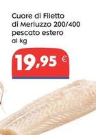 Offerta per Cuore Di Filetto Di Merluzzo a 19,95€ in Gross Iper