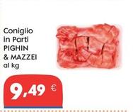 Offerta per Coniglio In Parti Pighin & Mazzei a 9,49€ in Gross Iper