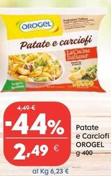 Offerta per Orogel - Patate E Carciofi a 2,49€ in Gross Iper
