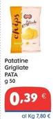 Offerta per Pata - Patatine Grigliate a 0,39€ in Gross Iper