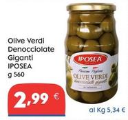 Offerta per Iposea - Olive Verdi Denocciolate Giganti a 2,99€ in Gross Iper