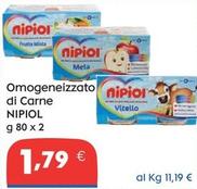 Offerta per Nipiol - Omogeneizzato Di Carne a 1,79€ in Gross Iper
