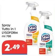 Offerta per Lysoform - Spray Tutto In 1 a 2,49€ in Gross Iper