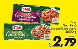Offerta per Star - Gran Ragu Classico a 2,79€ in SuperConveniente